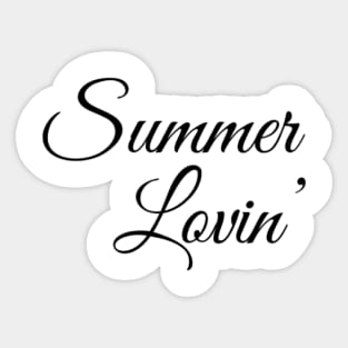 Summer Lovin' Summer vibes Sticker